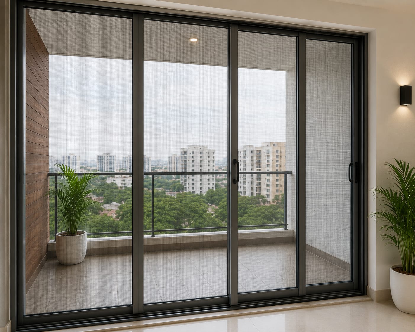 Pleated Mosquito Doors and Windows in Kengeri