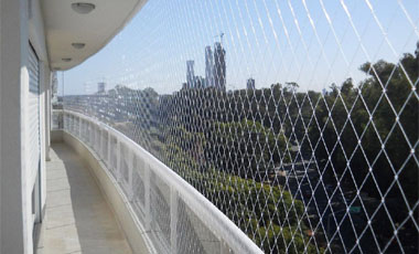 Balcony Safety Nets fitted by Kalyan Enterprises in Thanisandra